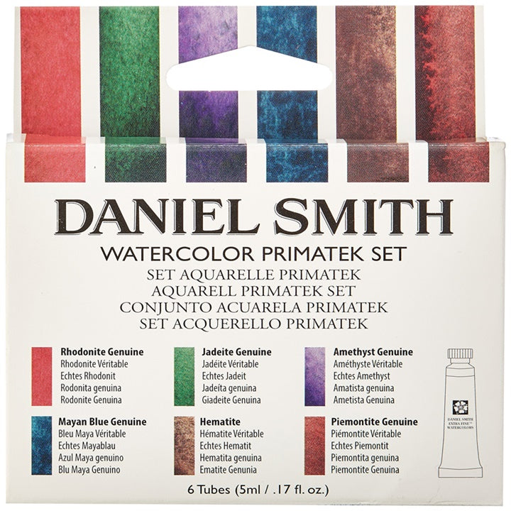 set vopsele minerale acuarela daniel smith primatek 6x5ml ro hmdds285610006