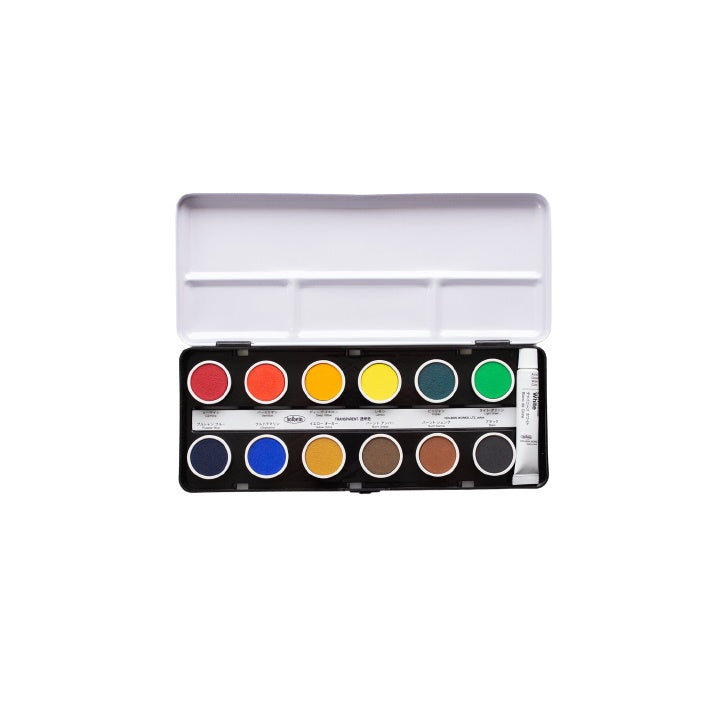 setul acuarela cake colors transparent holbein ro hlbhoc01