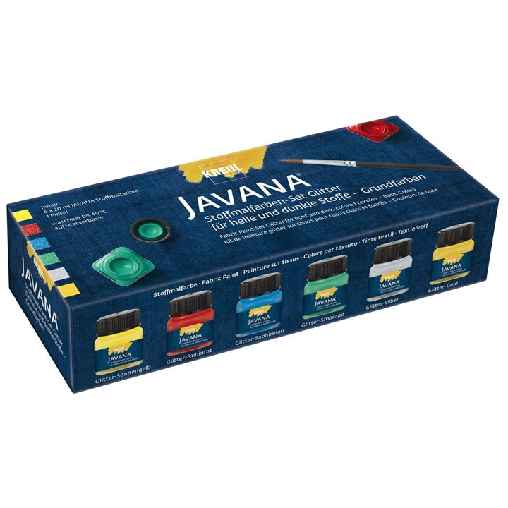 setul vopsea textila javana kreul basic colors 6 buc ro krl92250