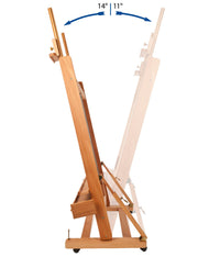 Șevalet de atelier MABEF dublu tip H