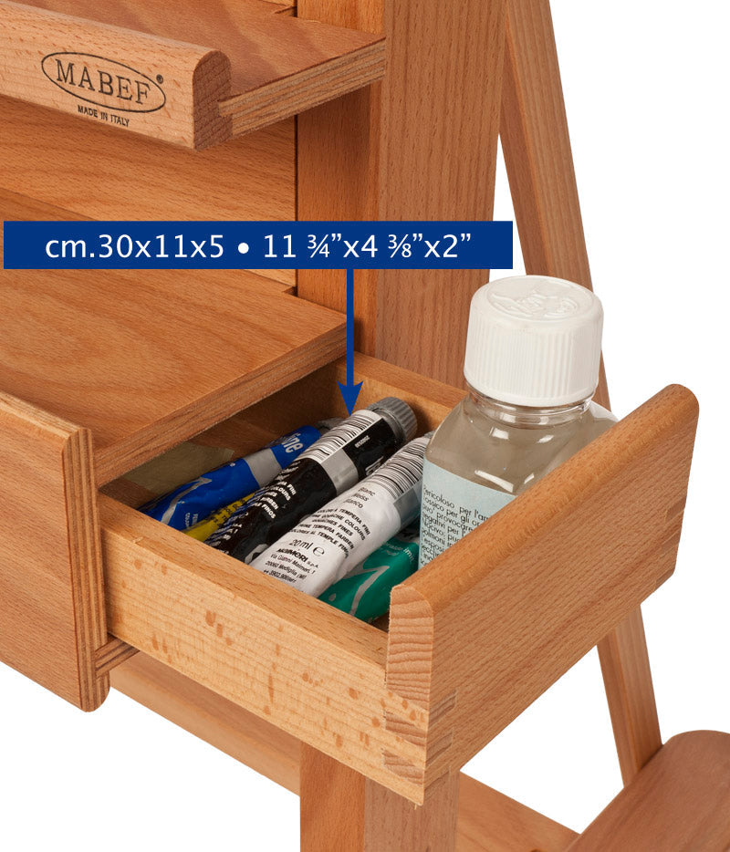 Șevalet de atelier MABEF H cu manivelă