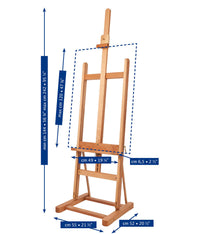 Șevalet de atelier MABEF tip H - fag