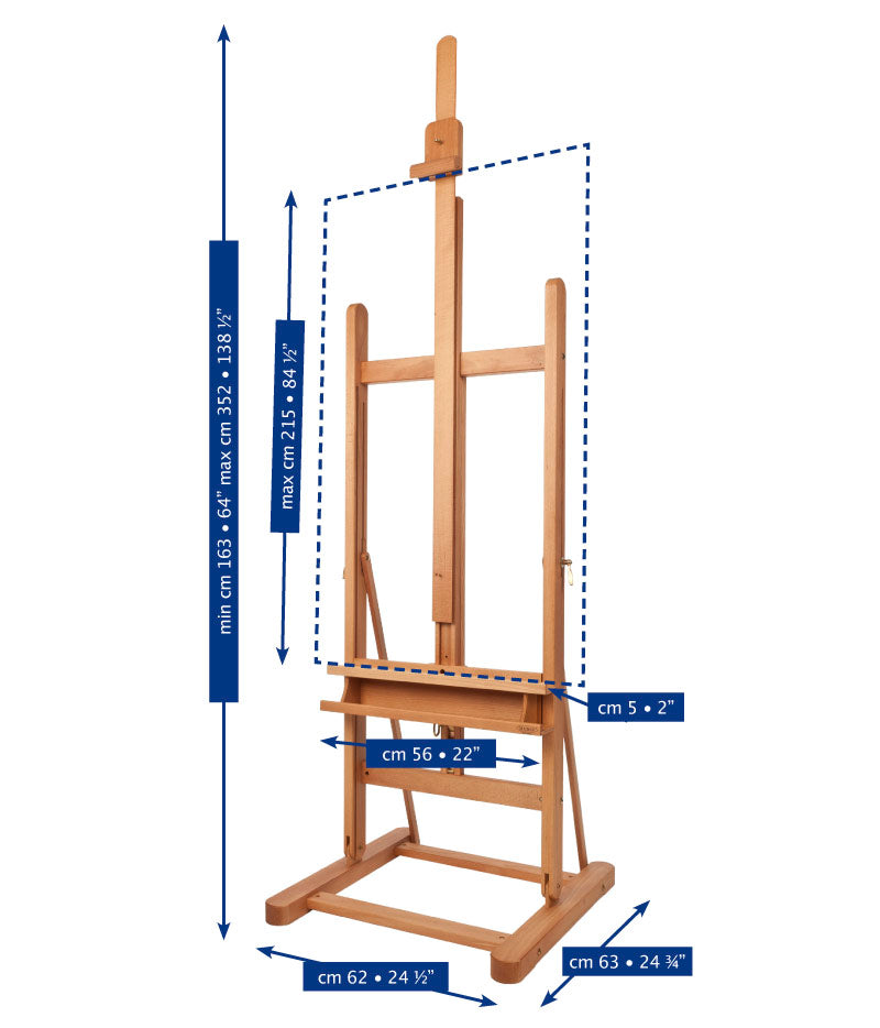 Șevalet de atelier MABEF Workshop - lemn de fag