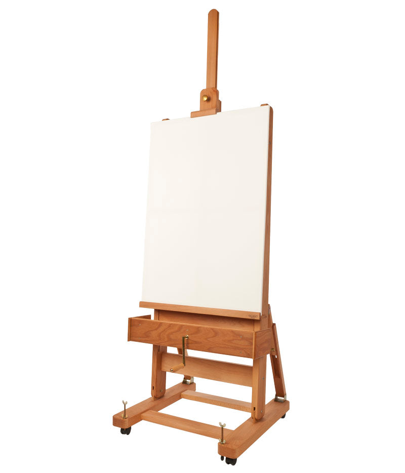 Șevalet mare de atelier cu manivelă MABEF