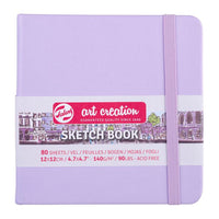 Bloc schițe Art Creation 12 x 12 cm – Pastel Violet