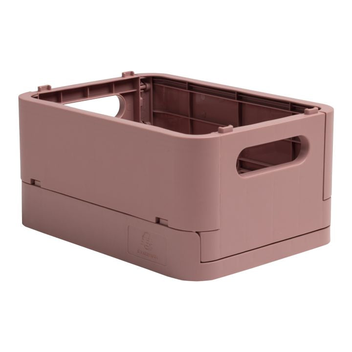 SKANDI PP reciclat MINI cutie de depozitare pliabilă – trandafir vechi
