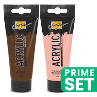 solo goya set de vopsele acrilice 2x100 ml skin color duo ro wqxapsg2pst