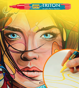 SOLO GOYA TRITON marker acrilic 1-4 mm