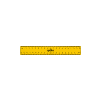 Riglă Spoko, 20 cm, culori asortate