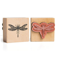 stampila din lemn dragonfly stamp ro krl184391991