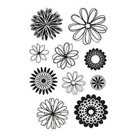 stampile transparente flori ro cch240015