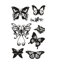 stampile transparente fluturi ro cch240021