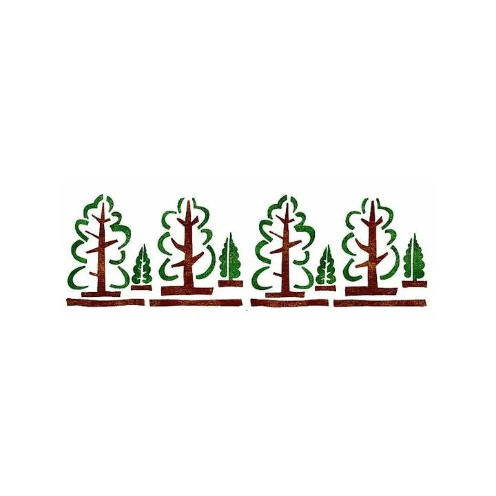stencil xl forest 22x67 cm ro mxhb14026