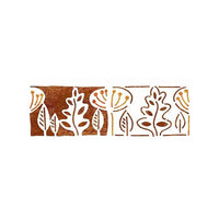 stencil xl frunze 22x67 cm ro mxhb14003