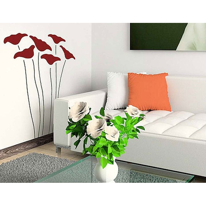 stencil xxl flori 4 parti 70x100 cm ro mxhb6001