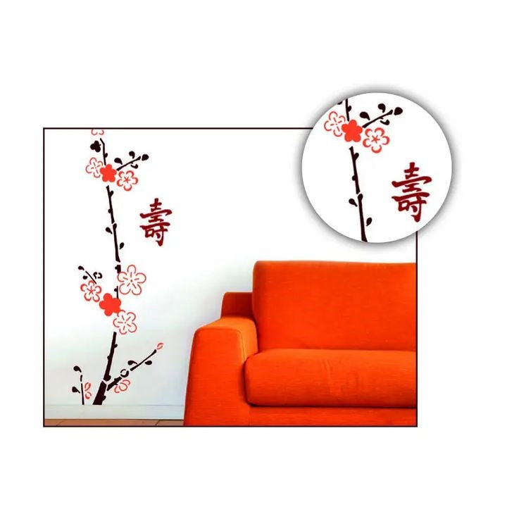 stencil xxl japonez long life in 3 parti 35x150 cm ro mxhb6031