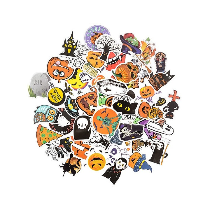 stickere de vinil halloween 50 buc ro dpcdpnk 220