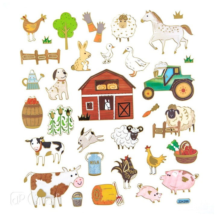 stickere farm glitter ro dpcdpnk 068