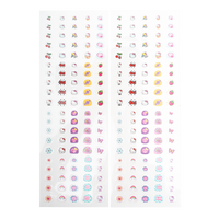 Stickere pentru unghii Colorino Hello Kitty, 200 buc., culori mixte