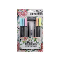 stilouri acuarela set 9 buc culori pastelate ro rmscr0475 apastel
