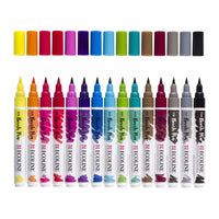 stilouri de acuarela ecoline brush pen 15 buc ro rtl11509023