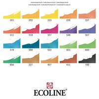 stilouri pentru acuarela ecoline brush pen ro rtl11509009