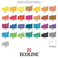 stilouri pentru acuarela ecoline brush pen ro rtl11509010