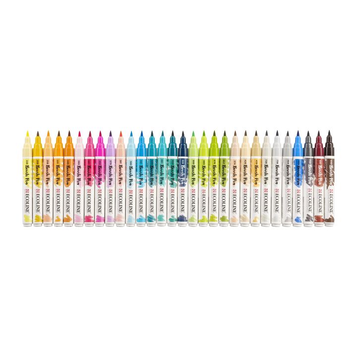 stilouri pentru acuarela ecoline brush pen additional ro rtl11509006