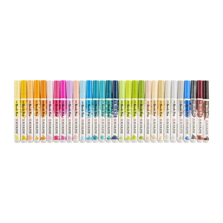 stilouri pentru acuarela ecoline brush pen additional ro rtl11509006