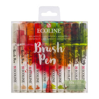 stilouri pentru acuarela ecoline brush pen architect ro rtl11509809