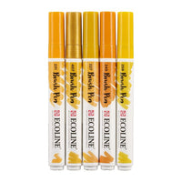 stilouri pentru acuarela ecoline brush pen earth ro rtl11509908