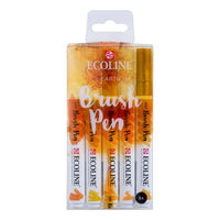 stilouri pentru acuarela ecoline brush pen earth ro rtl11509908