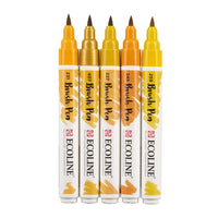 stilouri pentru acuarela ecoline brush pen earth ro rtl11509908