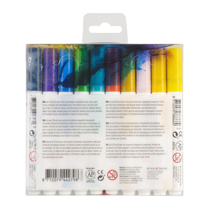stilouri pentru acuarela ecoline brush pen illustrator ro rtl11509807