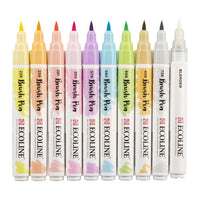 stilouri pentru acuarela ecoline brush pen pastel ro rtl11509801