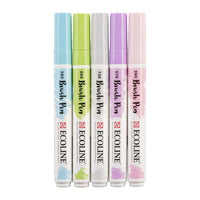 stilouri pentru acuarela ecoline brush pen pastel ro rtl11509901