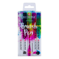 stilouri pentru acuarela ecoline brush pen primary ro rtl11509920