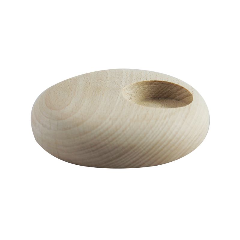 Suport din lemn pentru lumânare Pentart - disc 10 x 3 cm