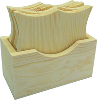 Suporturi pentru pahare cu stativ Pentart, arcuite, 11,5 x 6 x 6,5 cm