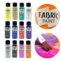 Set de vopsele pentru textile Phoenix 12 x 59 ml
