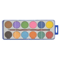 tableta de vopsea 12pcs cu perie ro rms100020