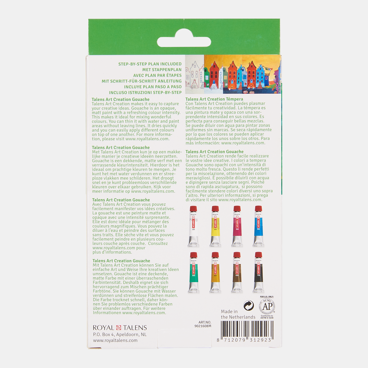 ROYAL TALENS Art Creation set culori guașă 8 x 12 ml