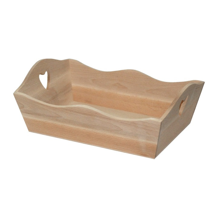 tava de servire din lemn cu inima 22x32 5x9 cm ro mxh4688