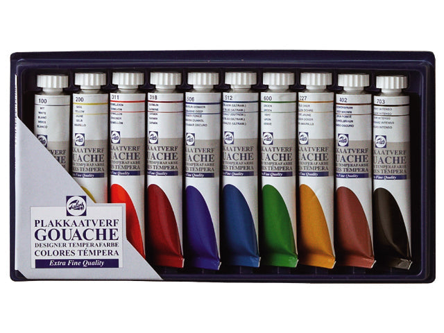 tempere gouache talens set ro rtl08850411