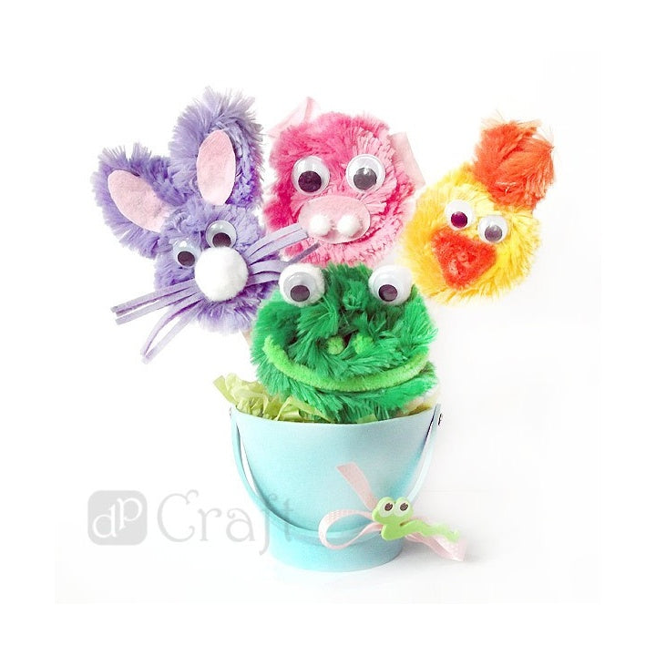 tulpini pastel fuzzy wire 30 cm x 8 mm 25 buc ro dpcksdr 003