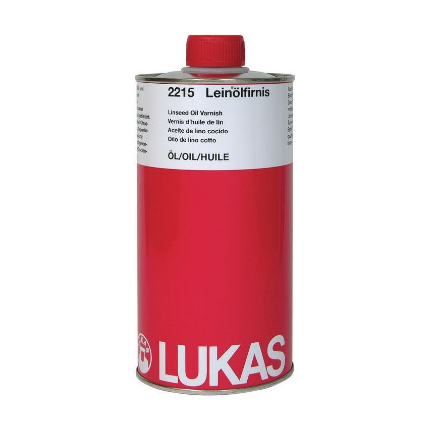 Ulei de in cu sicativ LUKAS pentru culori de ulei 1000 ml