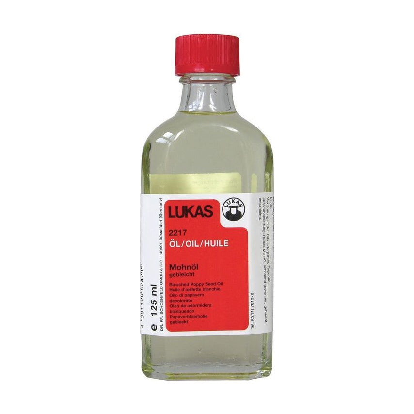 Ulei de mac LUKAS pentru pictură în ulei 125 ml