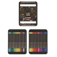 Pasteluri cerate Posca KPA-100 24C, set, culori asortate