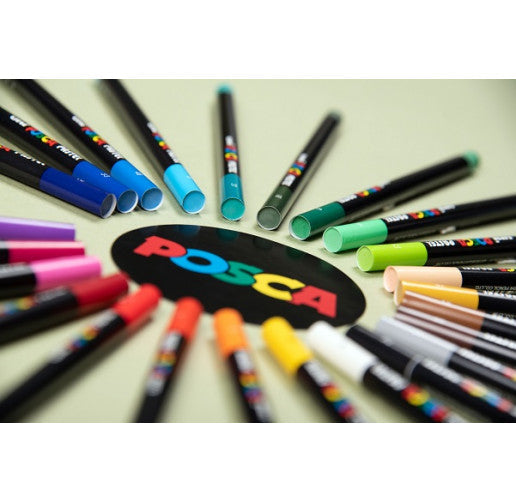 Pasteluri cerate Posca KPA-100 24C, set, culori asortate