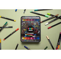 Pasteluri cerate Posca KPA-100 24C, set, culori asortate